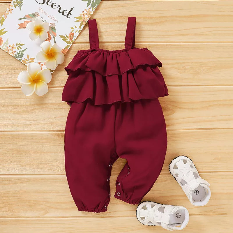 Baby Girl Red Romper