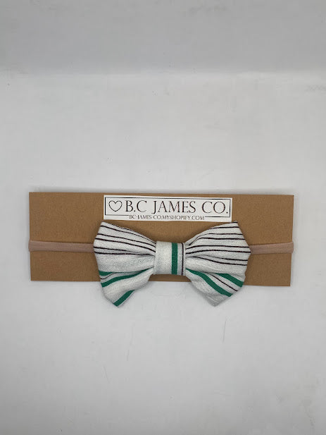 STRIPED BOW